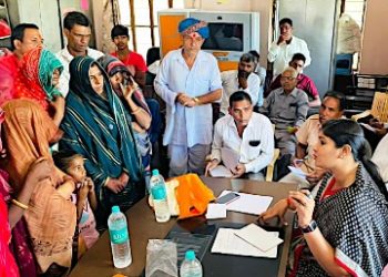 mla Deepti Public Hearing in Gilund rajsamand