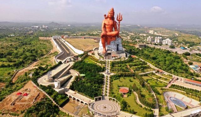 world tallest and highest shiv murti vishwas swaroopam inauguration in nathdwara rajsamand rajasthan