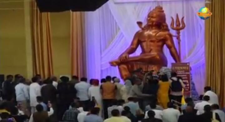 world tallest and highest shiv murti vishwas swaroopam inauguration