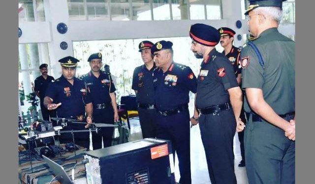 CHIEF OF ARMY STAFF GENERAL MANOJ PANDE VISITS HQ SOUTH WESTERN COMMAND in jaipur