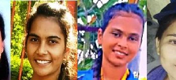 Four college girls of Rajsamand district were selected in the West Zone competition team