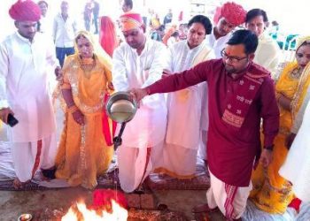 bhagwat katha in pasoond rajsamand