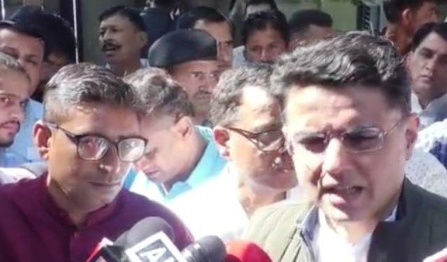 sachin pilot statement on cm gehlot and pm modi mangarh dham program
