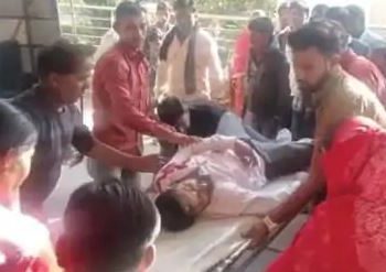 tension in bhilwara after man gun shot dead on road