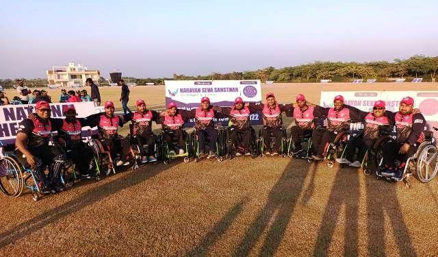 3rd national wheelchair cricket championship 2022 delhi haryana up or uttarakhand will play semi final in udaipur -2