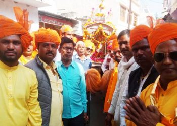 thakur ji ki shobha yatra in mohi rajsamand