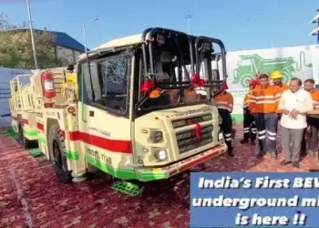 india first BEV in underground mines in hindustan zink