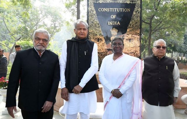 indian president rajasthan two days visit inaugurates first samvidhan park -1