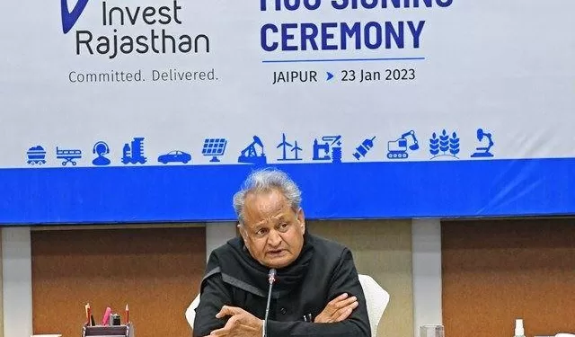 invest rajasthan MoU signing ceremony 2023 -1