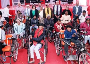 narayan seva sansthan organised mega medical camp for disabled people