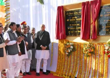 rajasthan cm ashok gehlot inaugurates sevashram flyover in udaipur