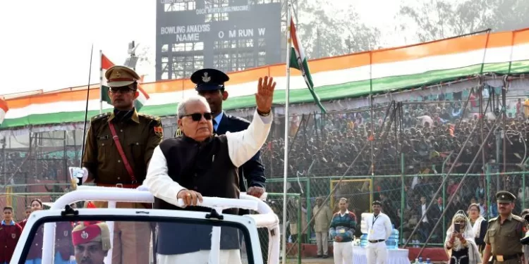 rajasthan state level republic day program in sms stadium jaipur