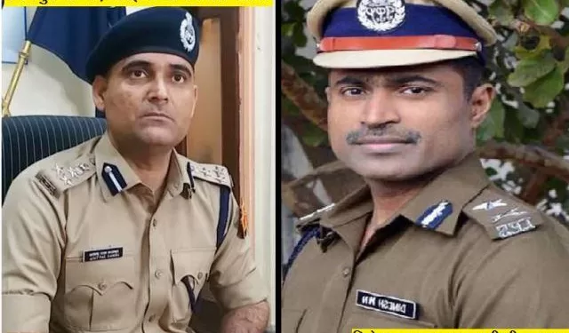75 IPS officer with Dinesh mn transferred IPS ajaypal lamba udaipur new IGP