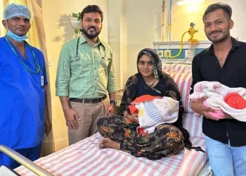 seven month immature twins treatment in gbh general hospital udaipur