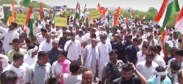 Sachin Pilot Jan Sangharsh Yatra from Ajmer