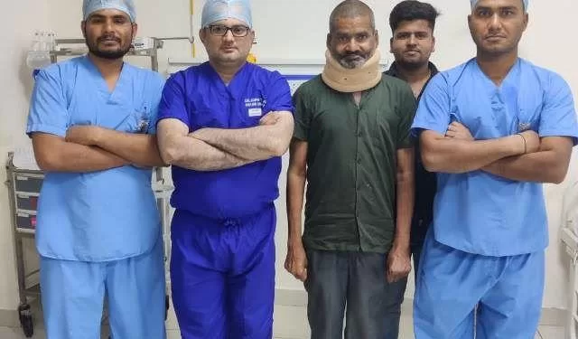 cervical spinal tumor operation in gbh general hospital