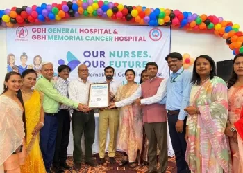 international nurses day celebration in gbh general hospital udaipur and gbh american hospital