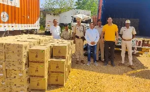 rajasthan Excise deepartment seized illegal liquor