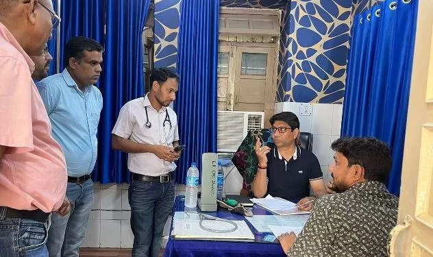 udaipur cmho sudden inspection on CHC And PHC in rural areas