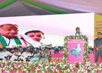 cm ashok gehlot udaipur and salumber visit