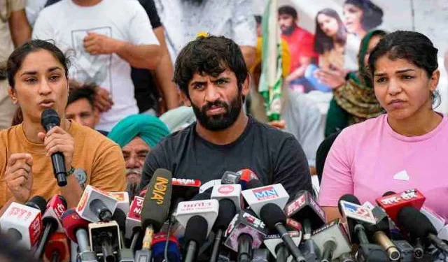 wrestlers protest wfi election will be held on 4 july brij bhushan and his associates will not contest election