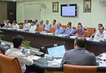 Progress review meeting of e JJM projects in jaipur