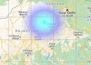 earthquake in jaipur