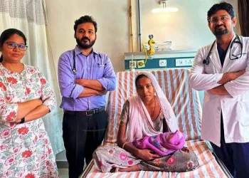 pregnant lady delivery during cardiac attack in gbh general hospital udaipur
