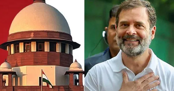 Supreme Court stays the sentence of Rahul Gandhi in modi surname case