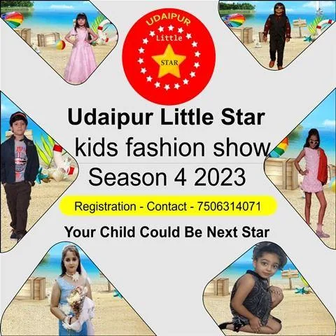 udaipur little star kids fashion show