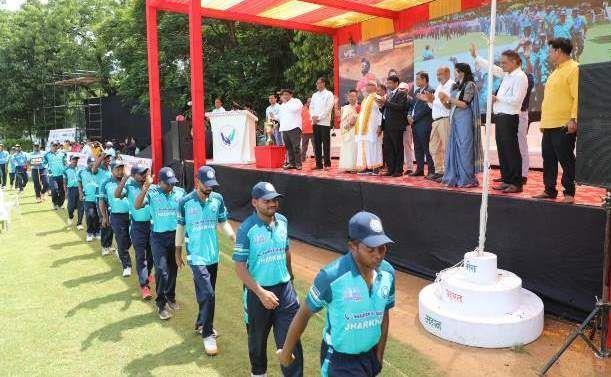 3rd national disabled cricket championship starts in udaipur 24 teams from all states participating narayan seva sansthan -2 (1)