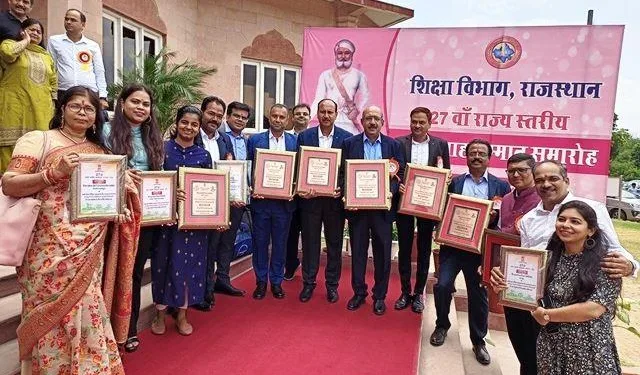 Hindustan Zinc gets 7 awards in 27th Bhamashah Awards for contribution in education field