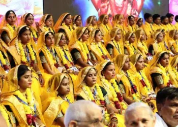 narayan seva sansthan divyang nirdhan samuhik vivah samaroh haldi mehandi bindoli program