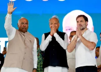 rahul gandhi in jaipur laid foundation stone on congress office jaipur