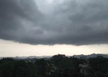 rain in udaipur