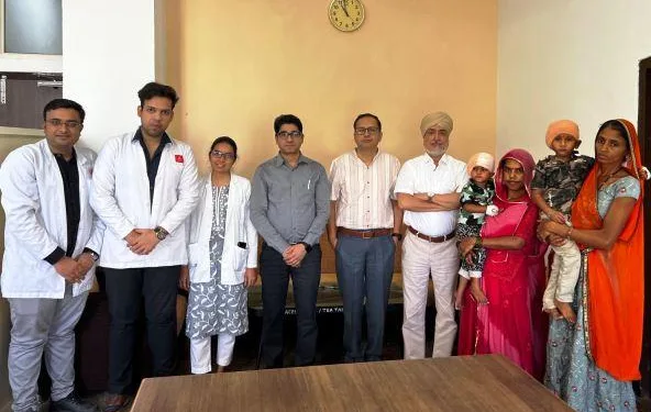 children free cochlear implant surgery in ananta hospital with the help of ananta charitable education society