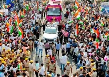 congress guarantee yatra starts in rajasthan