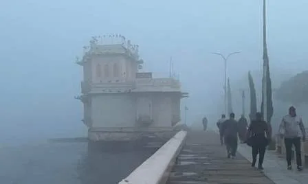 fog in Udaipur