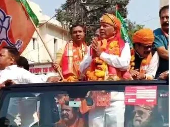 Tarachand Jain BJP candidate filed nomination