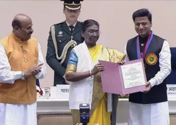 narayan seva sansthan president prashant agrawal awarded by president of india droupadi murmu