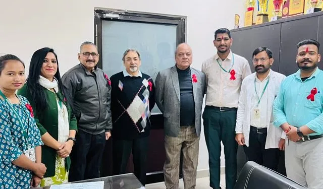 world aids day awareness campaign in gbh general hospital