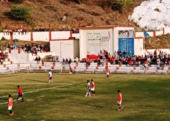 44 th All India Mohan Kumar Mangalam Hind Zinc Football Tournament in zinc city -1