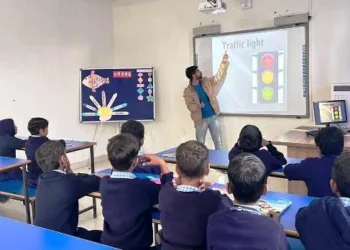 Hindustan Zinc Jeevan Tarang Program Conduct Road Safety Awareness Sessions for deaf and dumb children