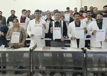 gbh hospital employess takes oath of body donation after death