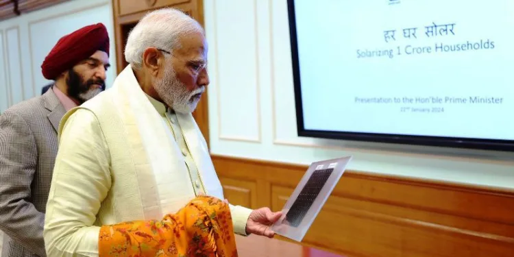 pm narendra modi decided to start pm suryoday yojana first decision after ramlala pran pratishtha