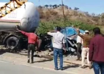 gas and chemical tanker accident in udaipur