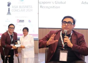 global mastermind award to dr arvinder singh arth ceo in Singapore asian business conclave