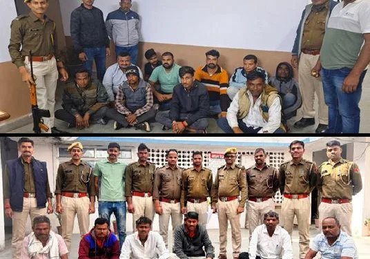rajasthan police arrest more than 8000 criminals in two days