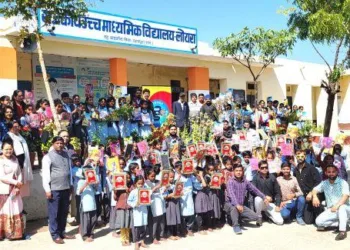 rajasthan samaj seva sansthan Stationary Distributions loyra school and anganwadi