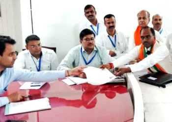BJP candidate Rawat filed nomination from Udaipur lok sabha election
